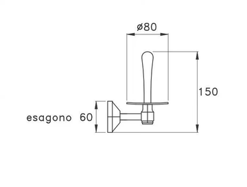 ECCELSA 1035 - Toilet roll holder by RUBINETTERIE STELLA - view 3